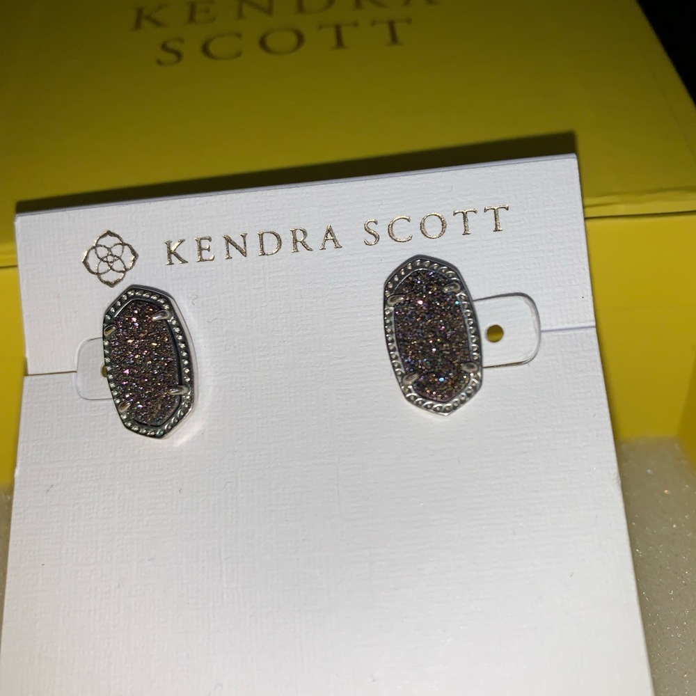 Kendra Scott multicolor drusy earrings